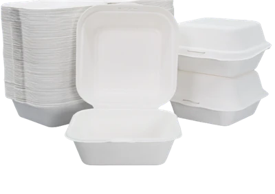 PFAS FREE 6'' HAMBURGER BOX