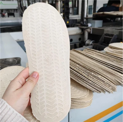 New Arrival! Molded Pulp Bagasse Disposable Slipper Sole For Hotel Use, Water...