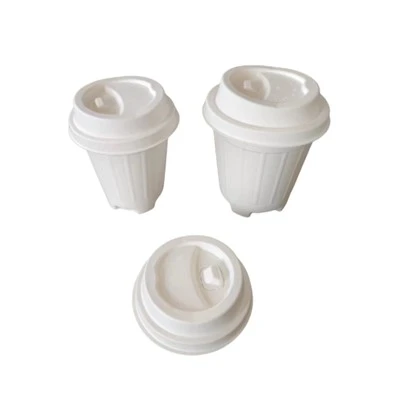 8oz, 12oz, 16oz Bagasse Cup With Lid