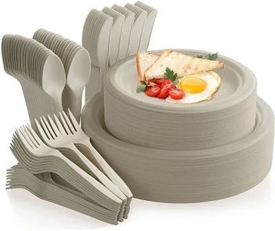 Sugarcane Bagasse Disposable Nine Inch Plate